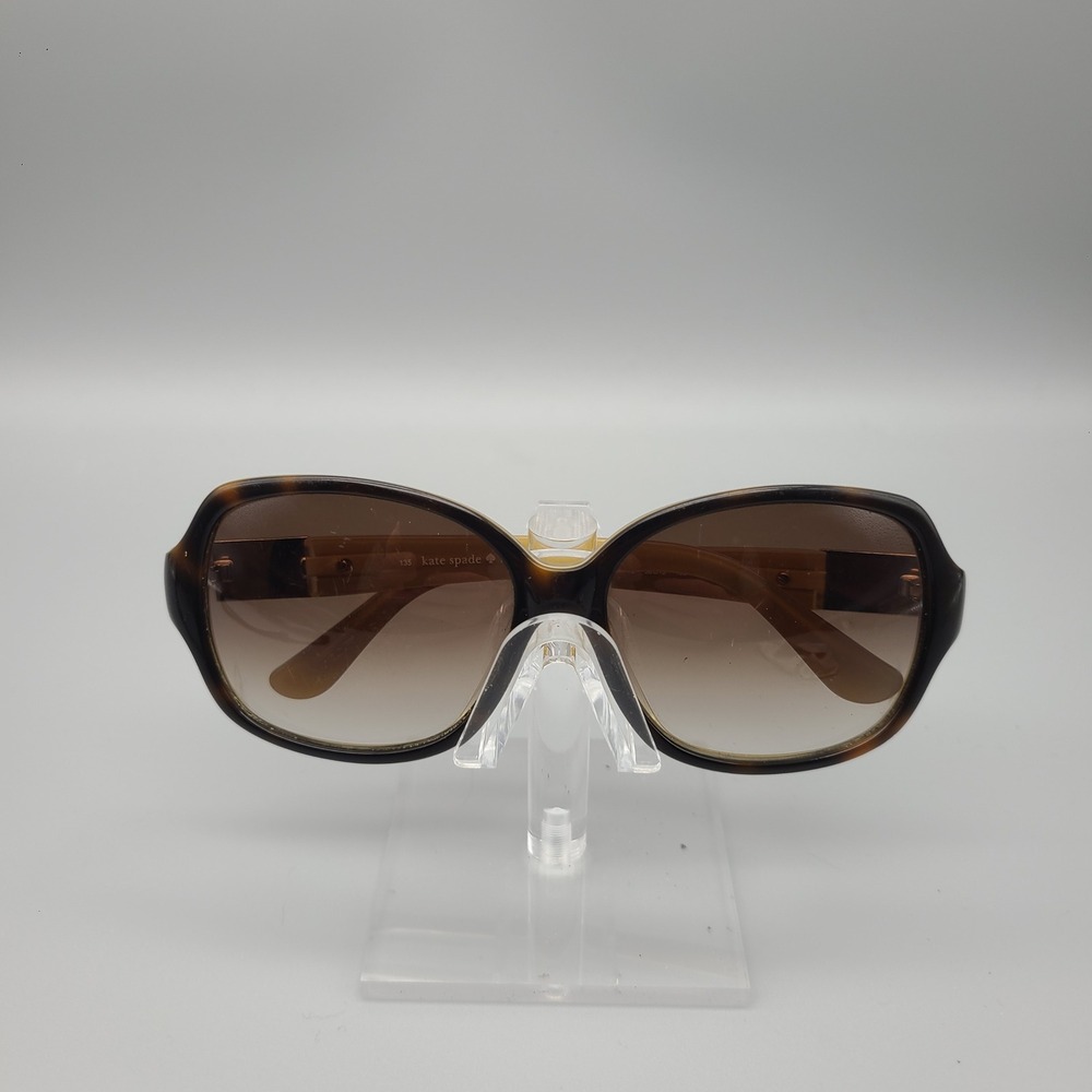 Kate Spade Carmel/S Sunglasses Tortoise Gold Square Oversized 58-15-135 EE2 Y6
